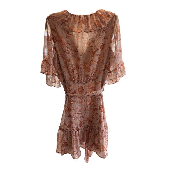 dress forum Los Angeles Floral Pink Size Small - Picture 3 of 10